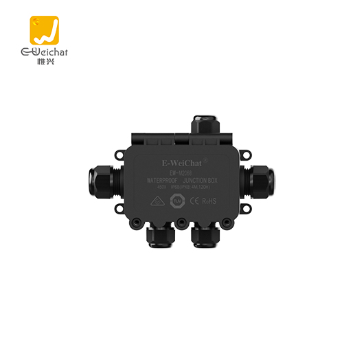 惟兴EW-M2068-5T合体式一进四出防水接线盒